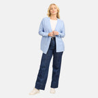 Mudflower Star & Ottoman Print Cardigan (Size 10) - Cool Blue