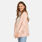 Mudflower Star & Ottoman Print Cardigan (Size 16) - Peach