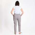 Ladies Elastic waist Trouser (Size 10) - Taupe