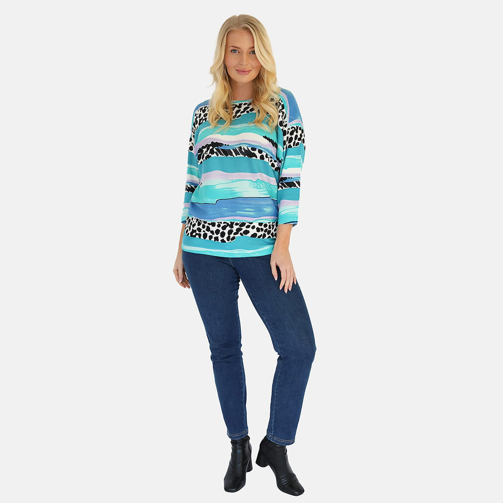 Viscose Jumper (Size 1x1 cm) - Cobalt