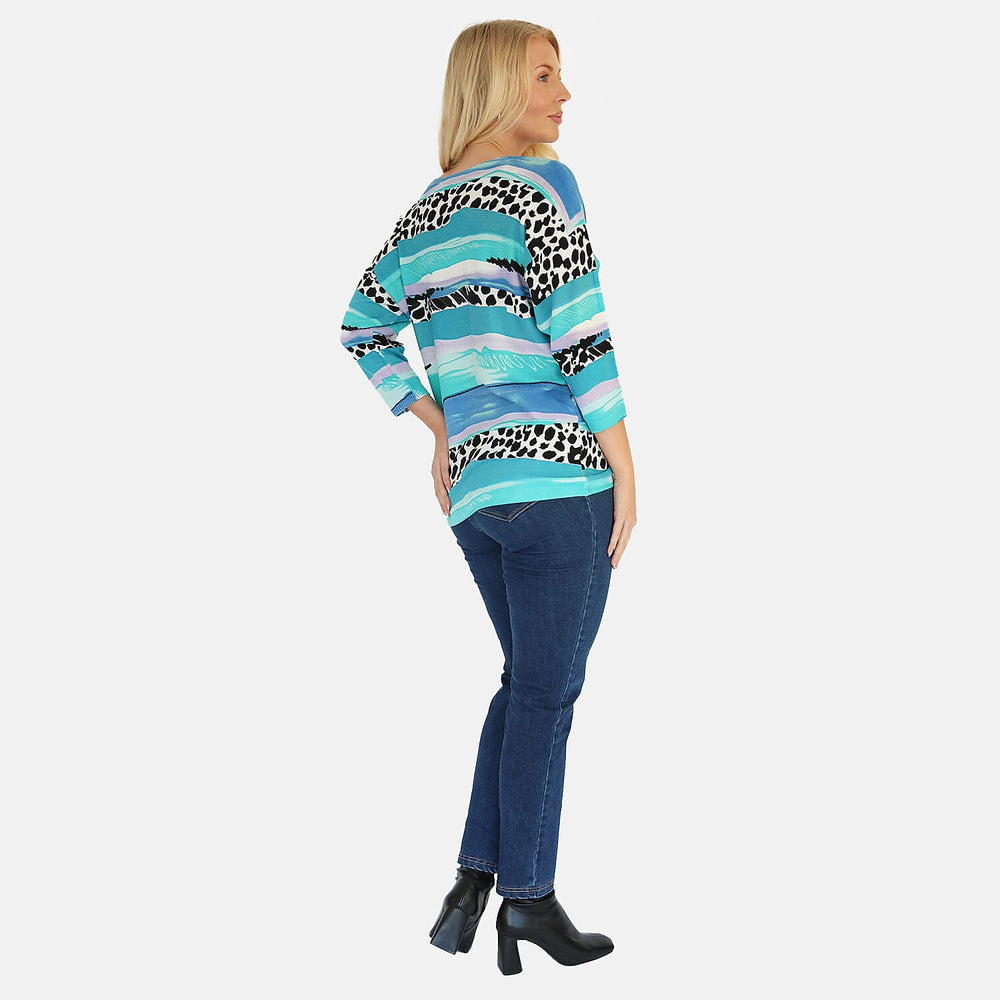 Viscose Jumper (Size 1x1 cm) - Cobalt