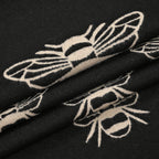 Closeout Deal Honeybee Pattern Super Soft Shawl (One Size, 180x67 cm) - Black