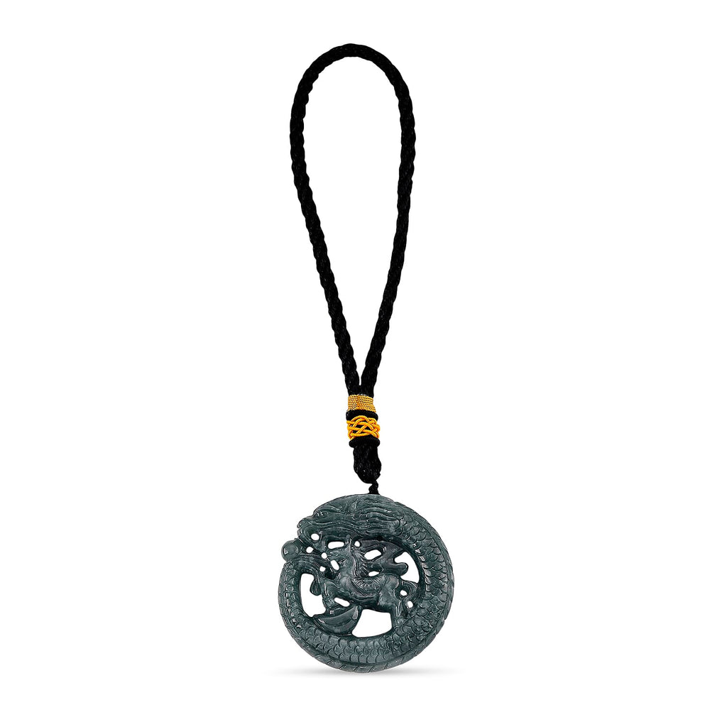 Vista Crest Hanging Decoration (Size - One Size) - Green & Black
