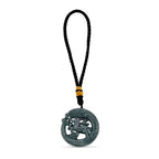 Vista Crest Hanging Decoration (Size - One Size) - Green & Black