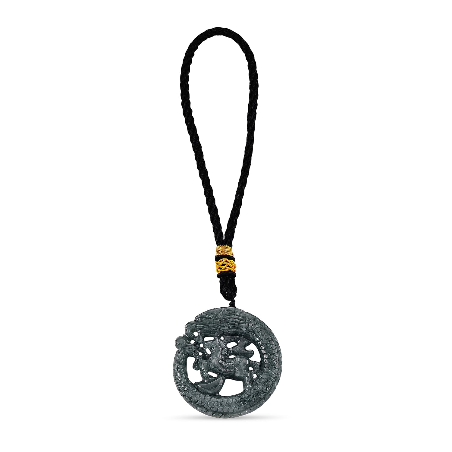 Vista Crest Hanging Decoration (Size - One Size) - Green & Black