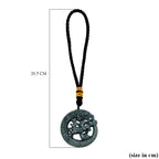 Vista Crest Hanging Decoration (Size - One Size) - Green & Black