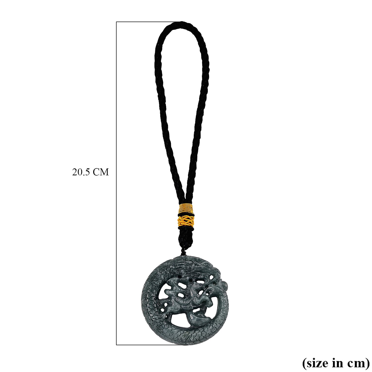 Vista Crest Hanging Decoration (Size - One Size) - Green & Black