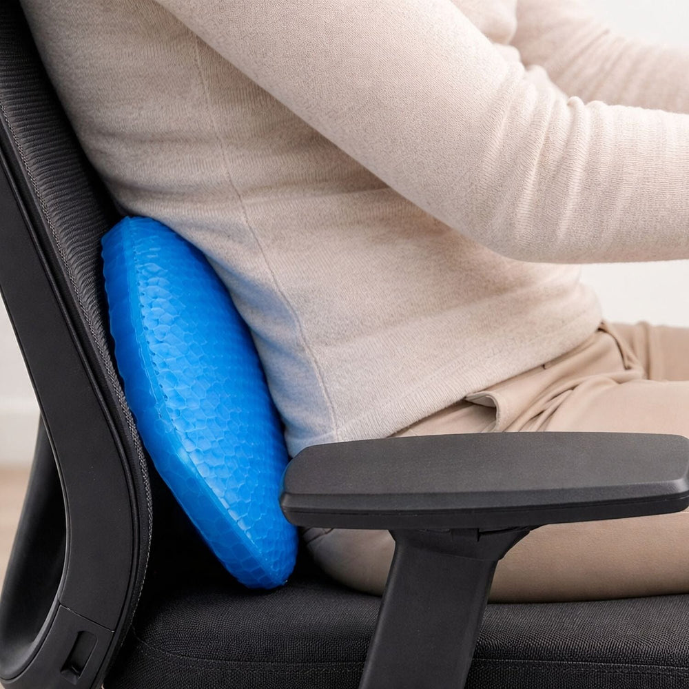 Vivamore Plastic Cushion Cover - Blue