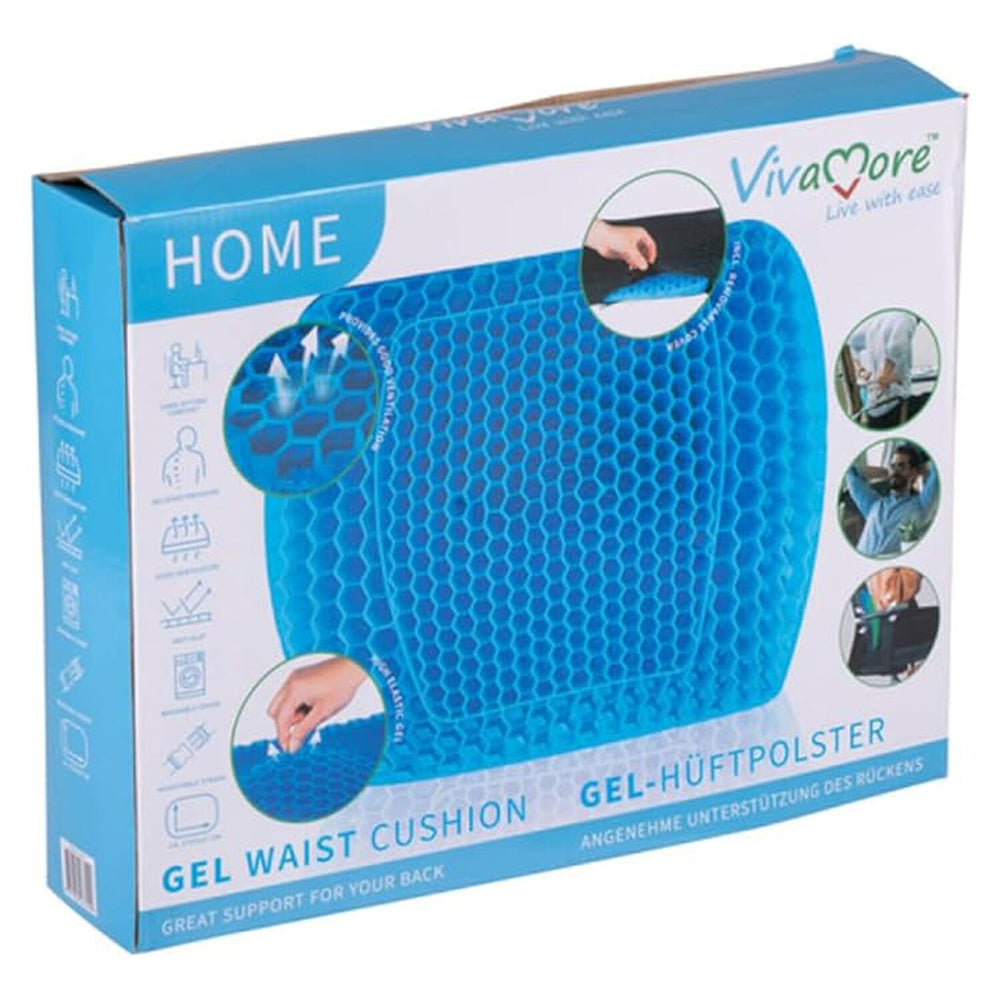 Vivamore Plastic Cushion Cover - Blue