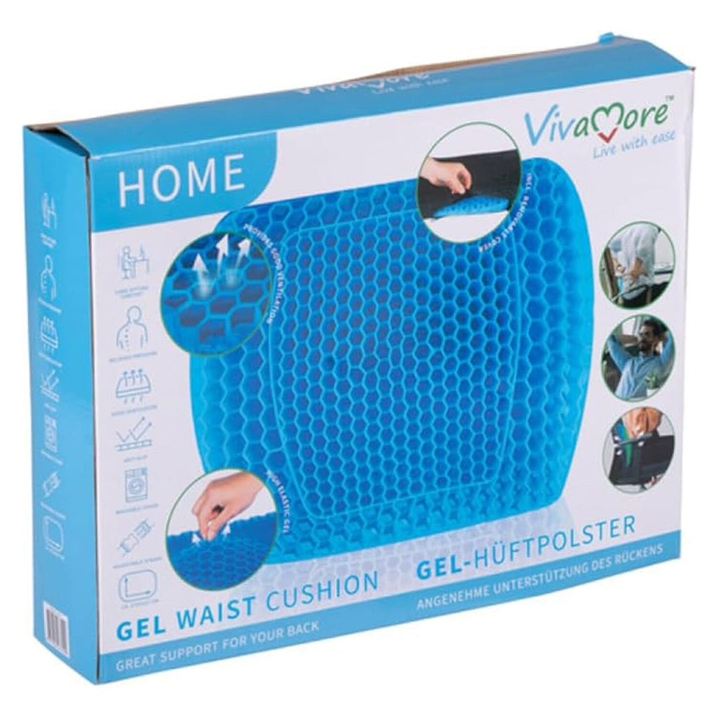 Vivamore Plastic Cushion Cover - Blue