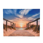 Bliss - Beyond Sunset Path to The Beach Wall Art with built- in light (30x40cm)