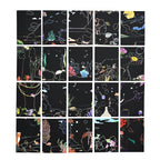 Set of 40 Sheet Scratch Paper Art - Multicolor A4 Size