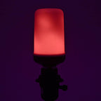 Value Bundle - Pack of 3 -  LED Flame Bulbs (6W) - 4 lighting Modes