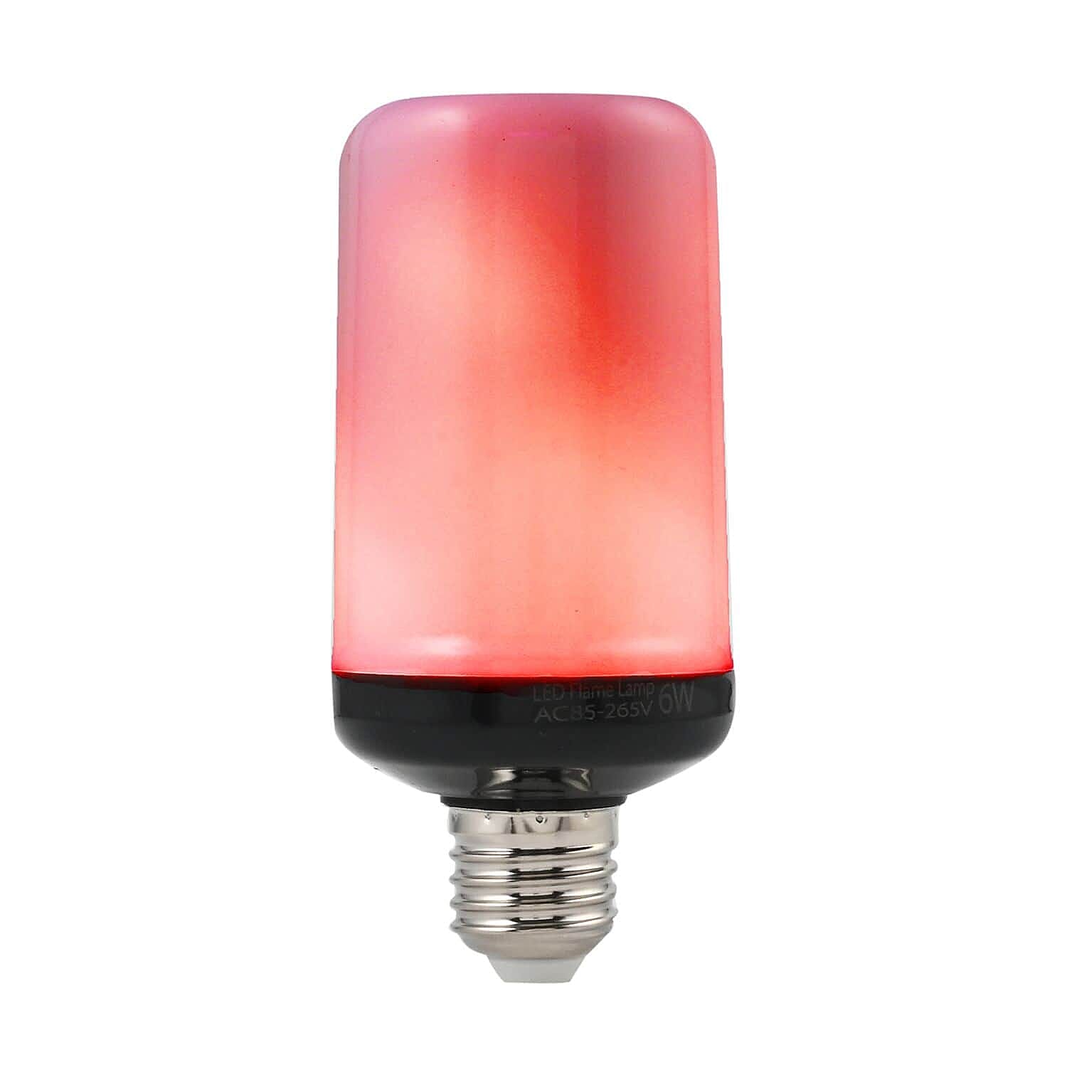 Value Bundle - Pack of 3 -  LED Flame Bulbs (6W) - 4 lighting Modes