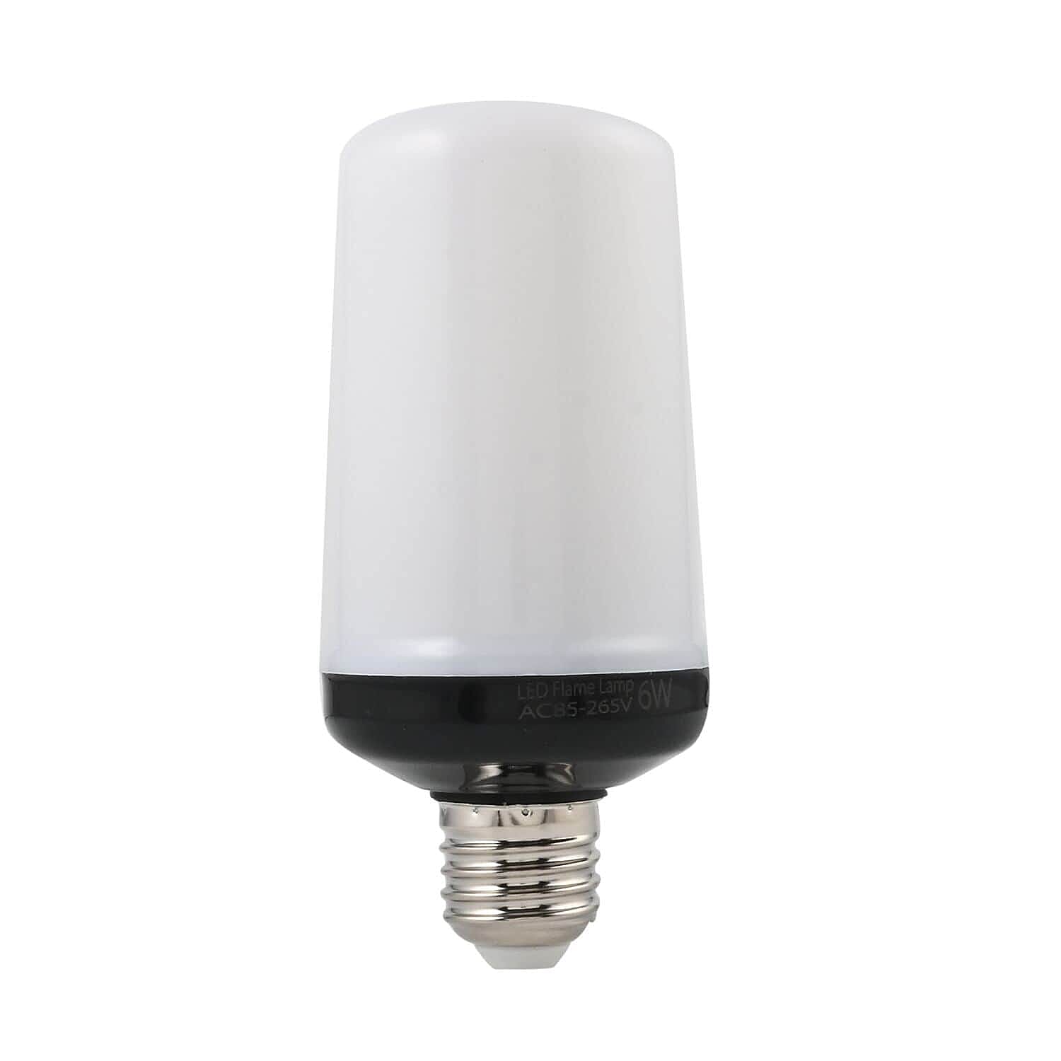 Value Bundle - Pack of 3 -  LED Flame Bulbs (6W) - 4 lighting Modes