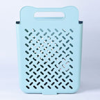 Multipurpose Collapsable Smart Storage Unit - Laundry - Stationary - Kitchen - DIY (Size-49x35x25Cm) - Blue
