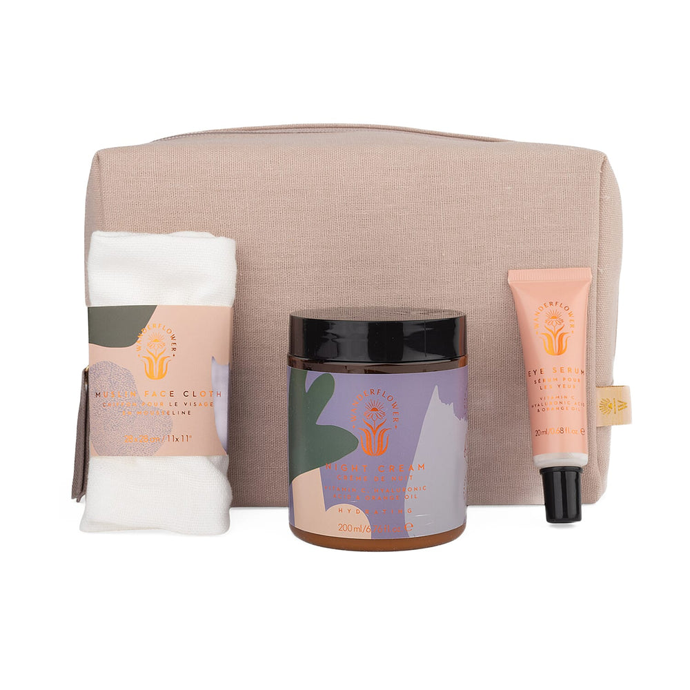 Wanderflower Night Rituals Beauty Set