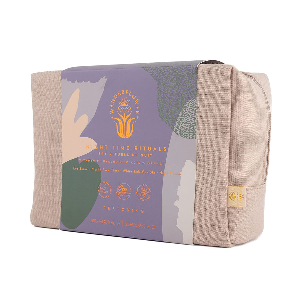 Wanderflower Night Rituals Beauty Set