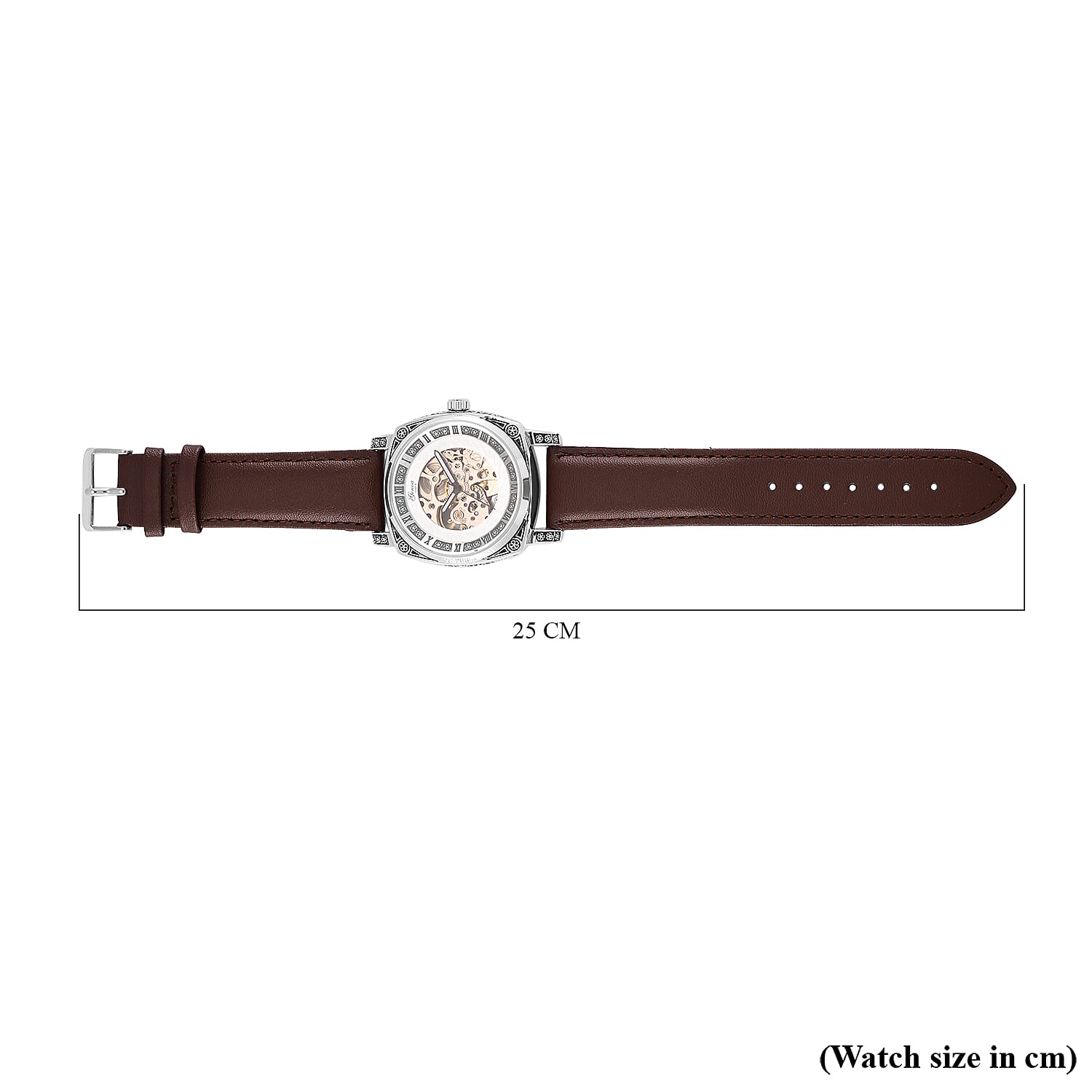 Designer Inspired - GENOA Automatic Mechanical Movement Watch with SKELETON Design - Limited Stock