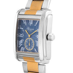 Genoa Time Limited Edition Watch, Miyota Movement, 3 ATM Water Resistant, With Butterfly Buckle Clasp, Presented in a Gift Box - Blue
