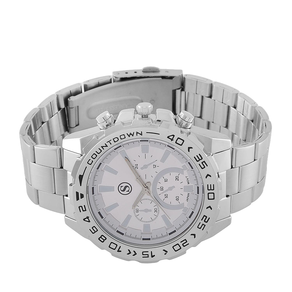 STRADA Limited Edition Japanese Movement, Water-Resistant Stainless Steel Watch Presented in a Gift Box