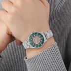 Genoa Time Limited Edition Automatic Skeleton Dial Watch - 3ATM Water Resistant - Presented in a gift box - Green