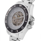 Genoa Time Limited Edition Automatic Skeleton Dial Watch - 3ATM Water Resistant - Presented in a gift box - Black