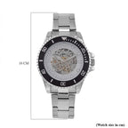 Genoa Time Limited Edition Automatic Skeleton Dial Watch - 3ATM Water Resistant - Presented in a gift box - Black