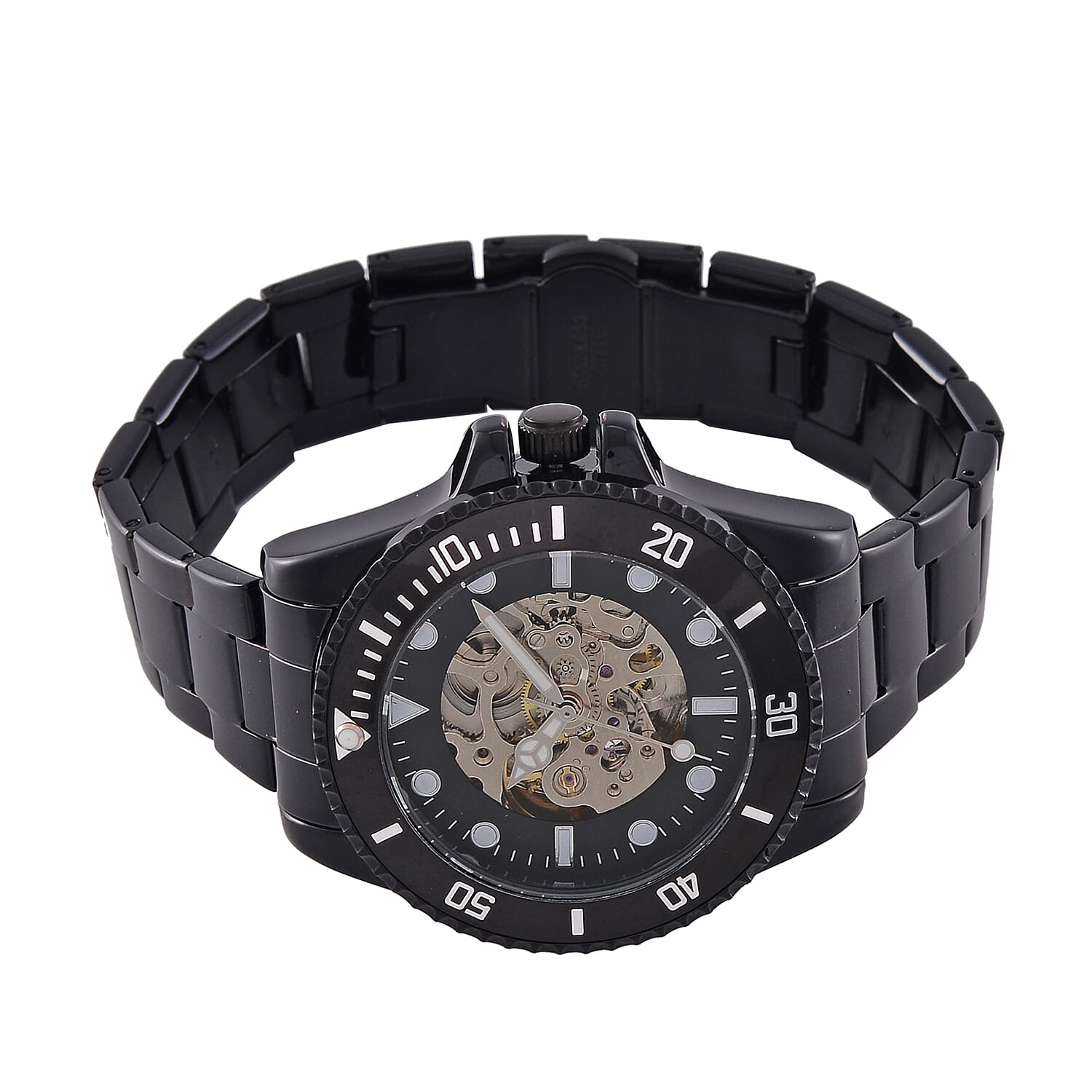Genoa Time Limited Edition Automatic Skeleton Dial Watch - 3ATM Water Resistant - Presented in a gift box - Grey