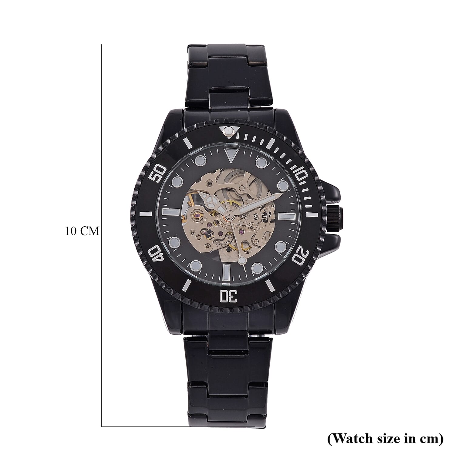 Genoa Time Limited Edition Automatic Skeleton Dial Watch - 3ATM Water Resistant - Presented in a gift box - Grey