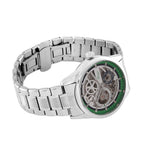 Limited Edition - Genoa Time V2 Automatic Movt, Skeleton Dial Crystal Studded Watch