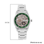 Limited Edition - Genoa Time V2 Automatic Movt, Skeleton Dial Crystal Studded Watch