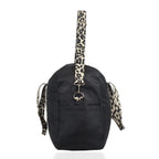 Waterproof Duffle Weekender Tote Bag with Shoulder Strap - Black