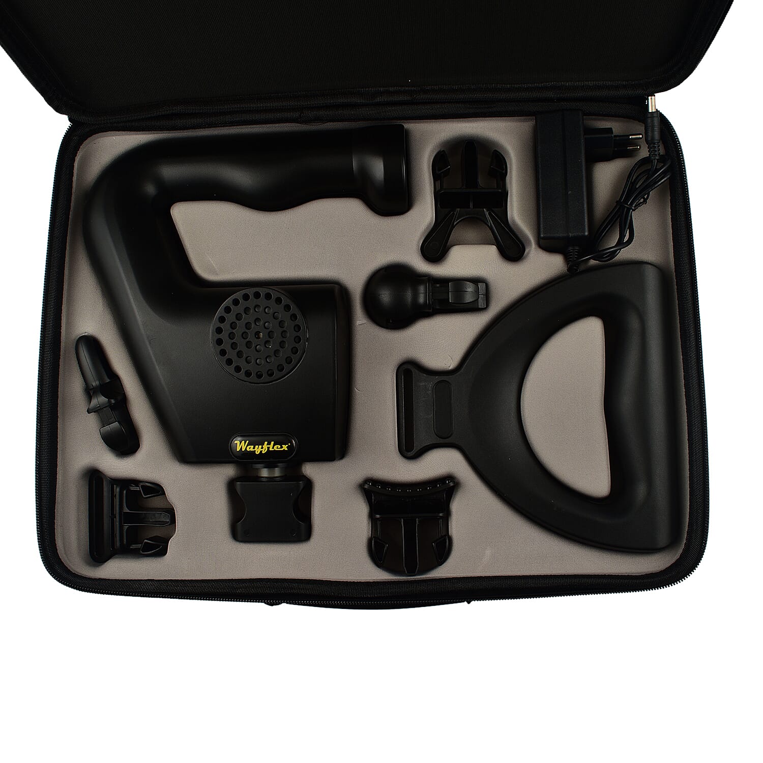 Wayflex Total Wave Full Body Massager with Belt (with UK Adaptor) - 30 Levels