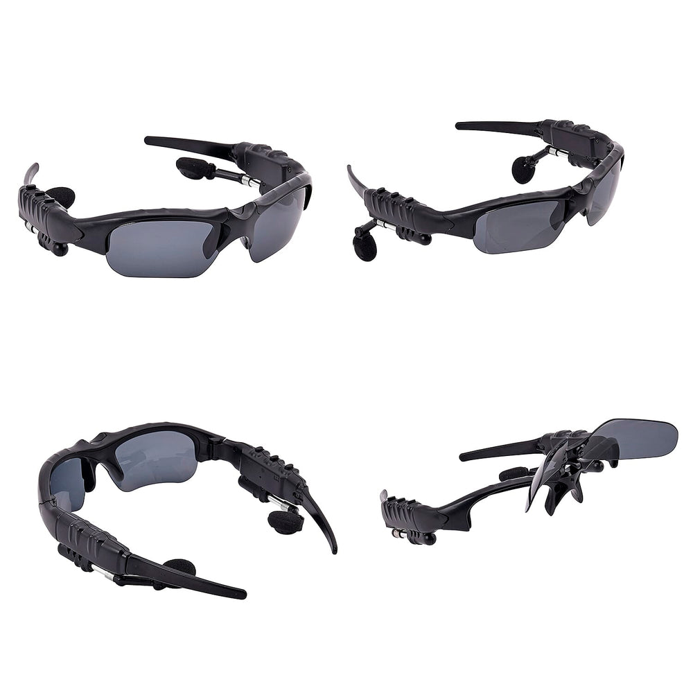 Sunglasses with Rechargeable Wireless Handsfree Earphones (Plays upto 3-4 Hrs) for Driving, Walking, Running, Gym and More