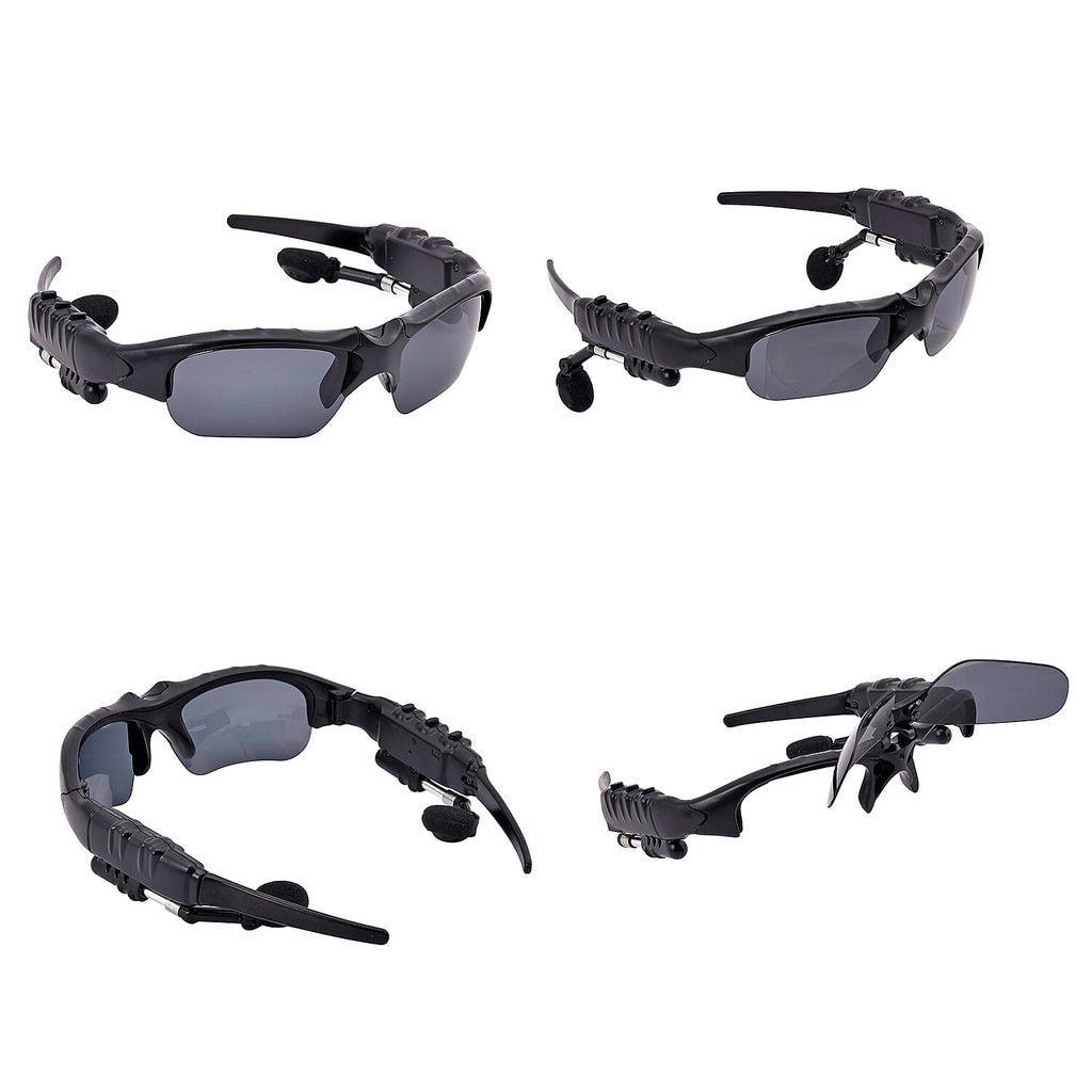 Sunglasses with Rechargeable Wireless Handsfree Earphones (Plays upto 3-4 Hrs) for Driving, Walking, Running, Gym and More