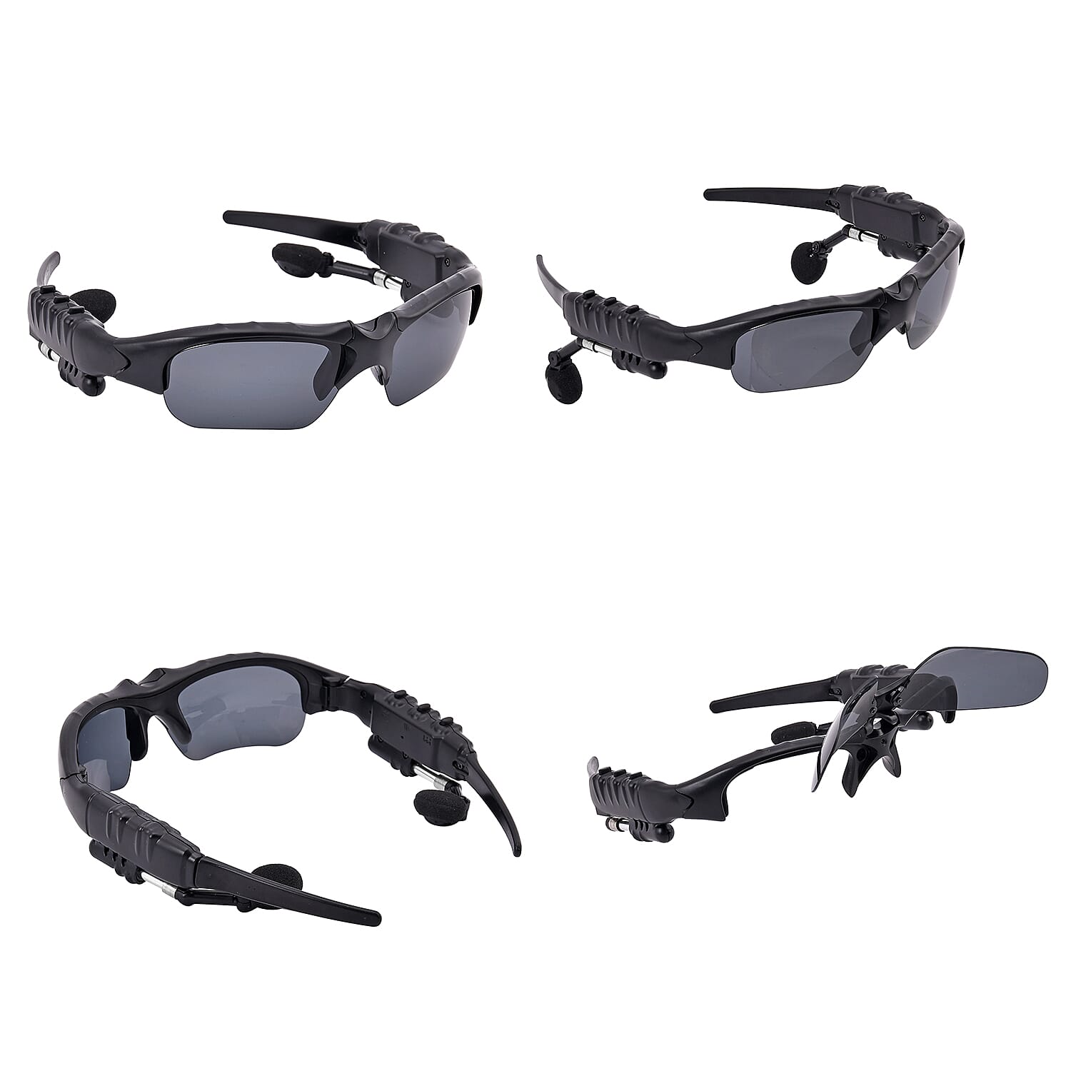 Sunglasses with Rechargeable Wireless Handsfree Earphones (Plays upto 3-4 Hrs) for Driving, Walking, Running, Gym and More