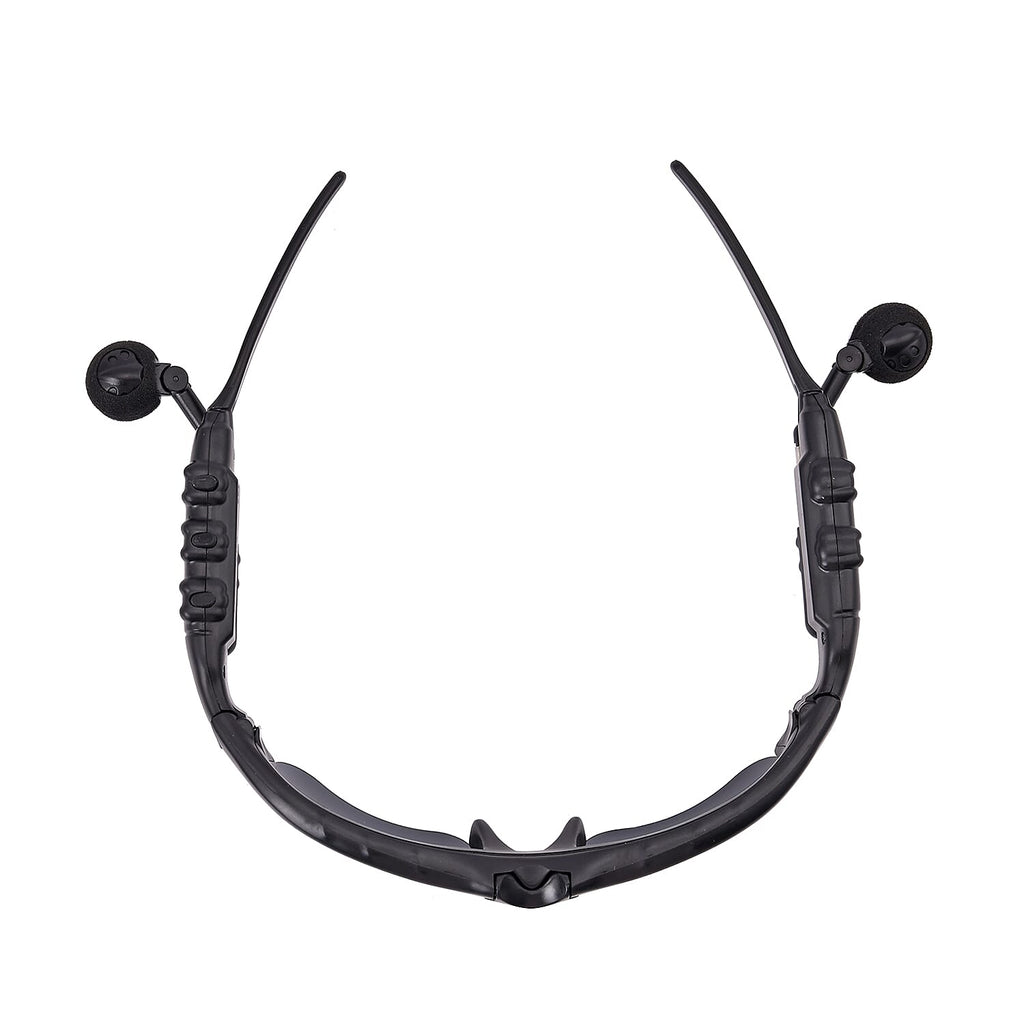 Sunglasses with Rechargeable Wireless Handsfree Earphones (Plays upto 3-4 Hrs) for Driving, Walking, Running, Gym and More