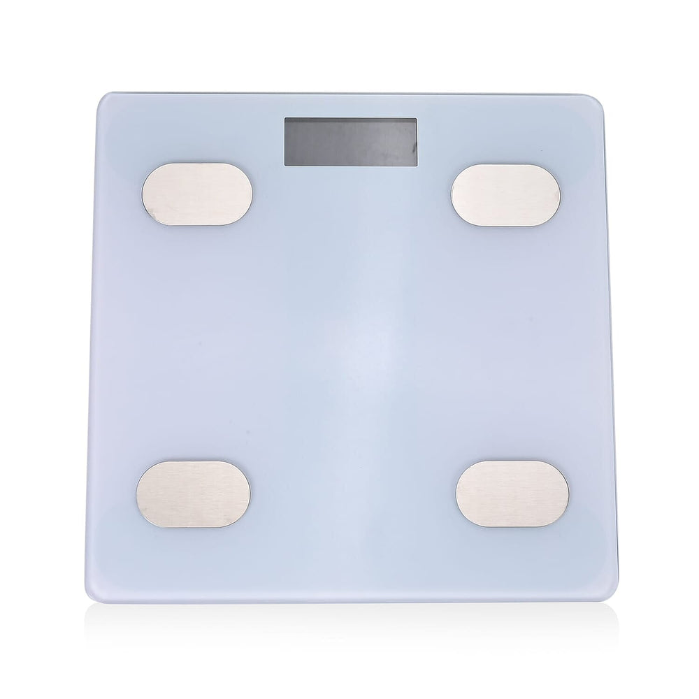 Body Weigh Scale with Bluetooth - Battery (2xAAA not incl.) - White