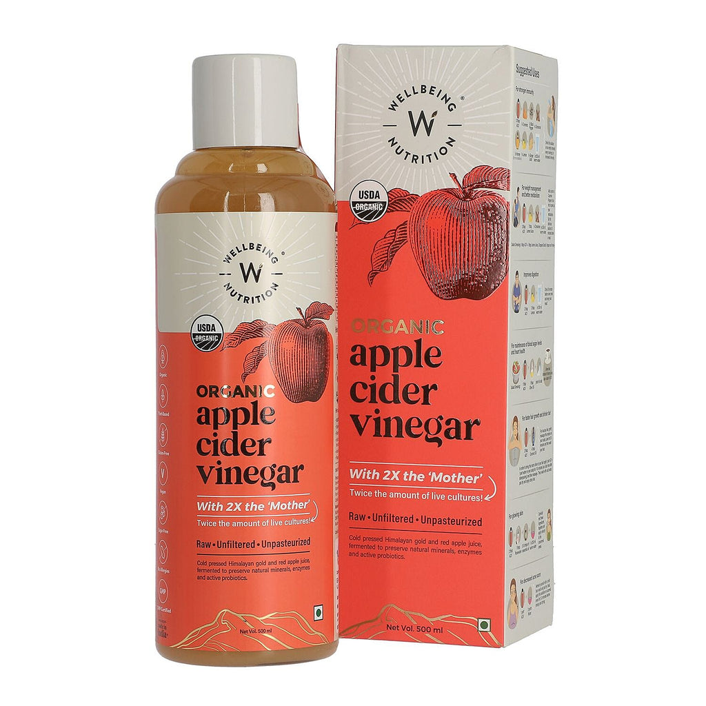 WELLBEING NUTRITION - Organic Apple Cider Vinegar - 500ml