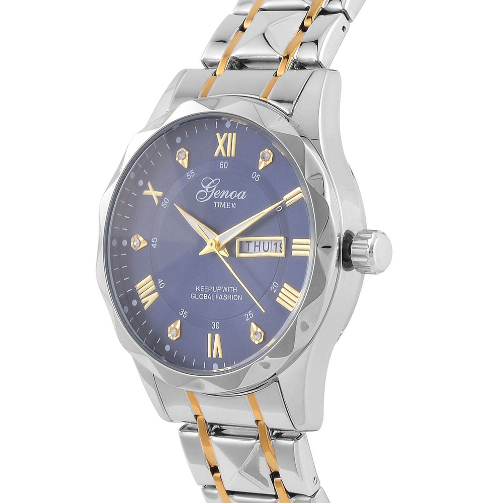 White Crystal  Watch Pure White Stainless Steel  0.05 ct  0.050  Ct.