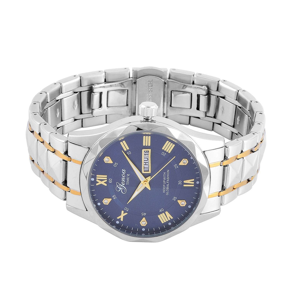 White Crystal  Watch Pure White Stainless Steel  0.05 ct  0.050  Ct.