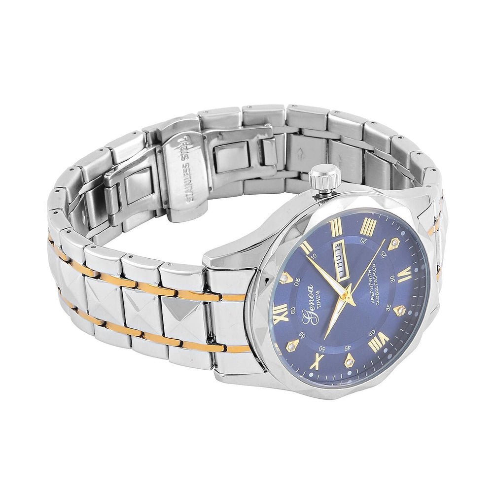 White Crystal  Watch Pure White Stainless Steel  0.05 ct  0.050  Ct.