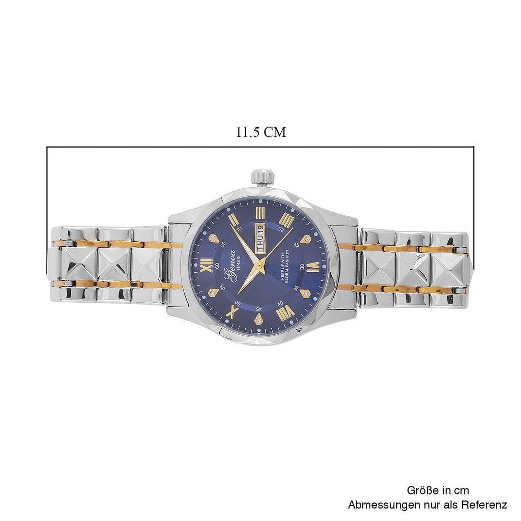 White Crystal  Watch Pure White Stainless Steel  0.05 ct  0.050  Ct.