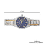 White Crystal  Watch Pure White Stainless Steel  0.05 ct  0.050  Ct.