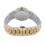 William Hunt - Champagne Diamond Studded Japan Movt. 5ATM WR Watch with Dual Tone Stainless Steel Chain Strap