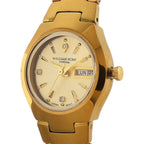 William Hunt Lab Grown Diamond Ladies Tungsten Carbide Case Watch - Gold Colour
