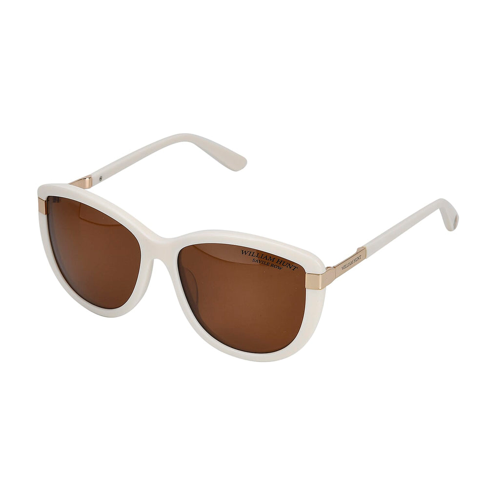 William Hunt-SAVILE ROW Polarized Fasion Sun Glasses - Beige