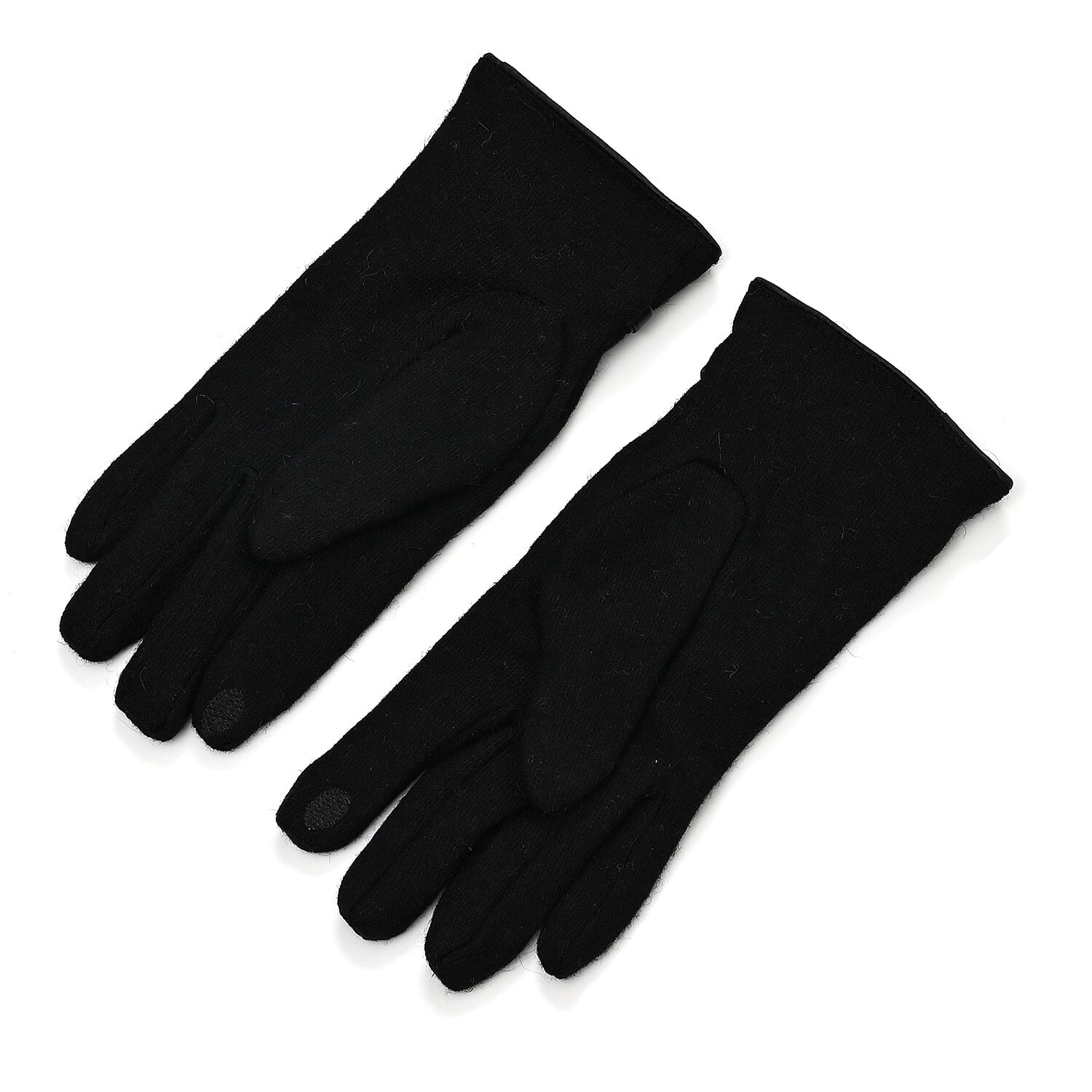 Winter Must-Have - Cashmere Touch Screen Gloves - Black