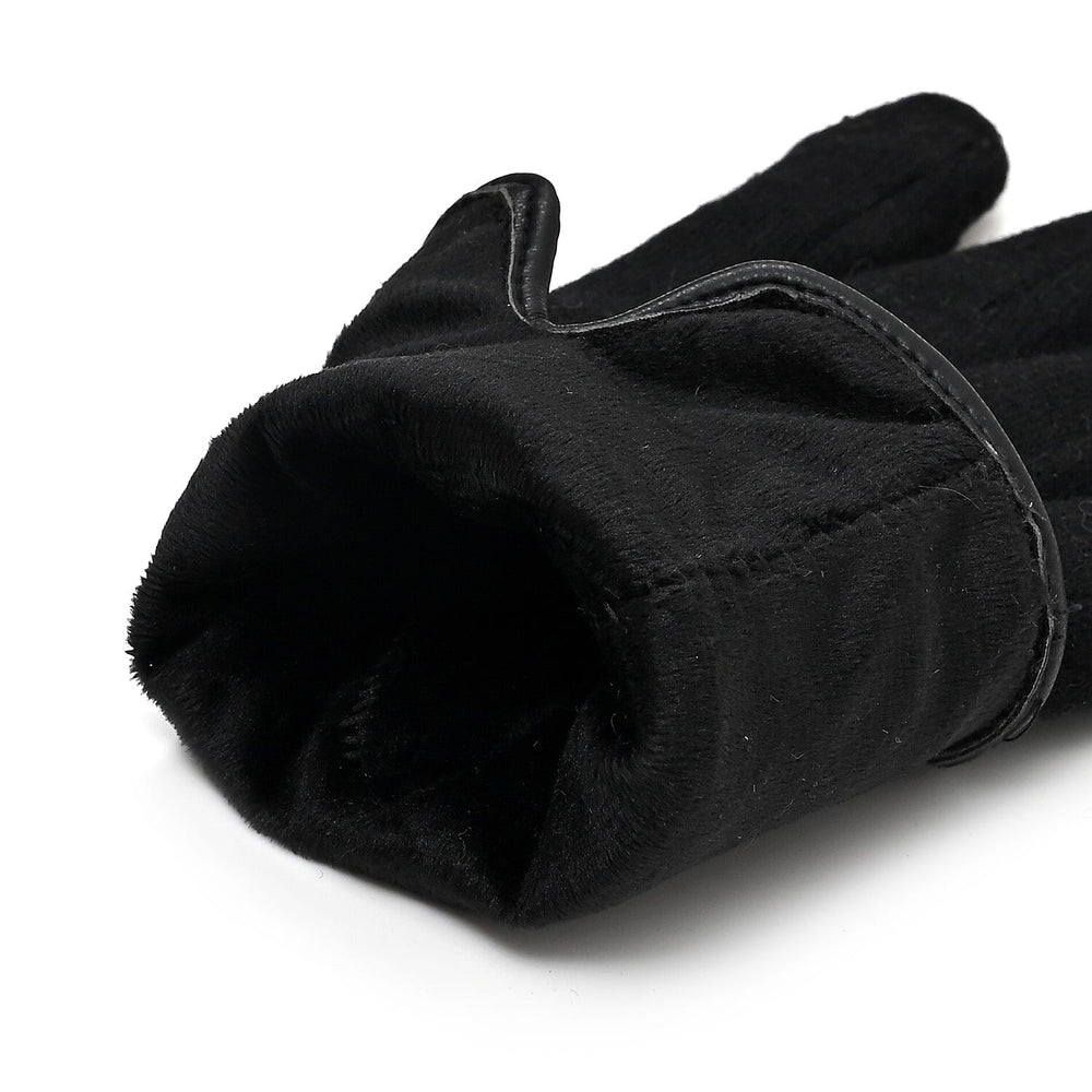 Winter Must-Have - Cashmere Touch Screen Gloves - Black